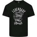 Legendary Shovelhead Motorcycle Biker Kids T-Shirt Childrens Black