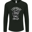 Legendary Shovelhead Motorcycle Biker Mens Long Sleeve T-Shirt Black