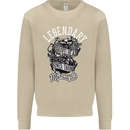 Legendary Shovelhead Motorcycle Biker Mens Sweatshirt Jumper Sand