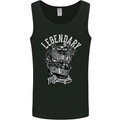 Legendary Shovelhead Motorcycle Biker Mens Vest Tank Top Black