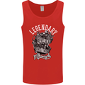 Legendary Shovelhead Motorcycle Biker Mens Vest Tank Top Red