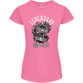 Legendary Shovelhead Motorcycle Biker Womens Petite Cut T-Shirt Azalea