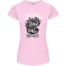Legendary Shovelhead Motorcycle Biker Womens Petite Cut T-Shirt Light Pink