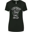 Legendary Shovelhead Motorcycle Biker Womens Wider Cut T-Shirt Black