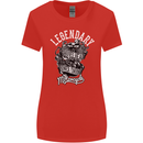Legendary Shovelhead Motorcycle Biker Womens Wider Cut T-Shirt Red