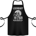 Legendary Space USA Moon Landing Astronaut Cotton Apron 100% Organic Black
