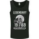Legendary Space USA Moon Landing Astronaut Mens Vest Tank Top Black