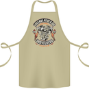 Legends Never Die Biker Motorbike Cotton Apron 100% Organic Khaki