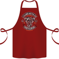 Legends Never Die Biker Motorbike Cotton Apron 100% Organic Maroon