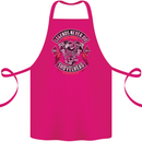Legends Never Die Biker Motorbike Cotton Apron 100% Organic Pink