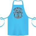 Legends Never Die Biker Motorbike Cotton Apron 100% Organic Turquoise