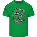 Legends Never Die Biker Motorbike Kids T-Shirt Childrens Irish Green