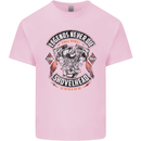 Legends Never Die Biker Motorbike Kids T-Shirt Childrens Light Pink