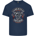 Legends Never Die Biker Motorbike Kids T-Shirt Childrens Navy Blue