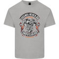Legends Never Die Biker Motorbike Kids T-Shirt Childrens Sports Grey