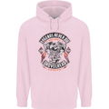 Legends Never Die Biker Motorbike Mens 80% Cotton Hoodie Light Pink