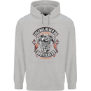 Legends Never Die Biker Motorbike Mens 80% Cotton Hoodie Sports Grey