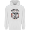 Legends Never Die Biker Motorbike Mens 80% Cotton Hoodie White