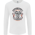 Legends Never Die Biker Motorbike Mens Long Sleeve T-Shirt White