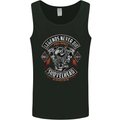 Legends Never Die Biker Motorbike Mens Vest Tank Top Black