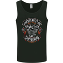 Legends Never Die Biker Motorbike Mens Vest Tank Top Black