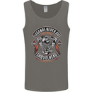 Legends Never Die Biker Motorbike Mens Vest Tank Top Charcoal