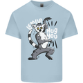 Lemur Hug You Funny Kids T-Shirt Childrens Light Blue
