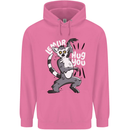 Lemur Hug You Funny Mens 80% Cotton Hoodie Azelea