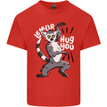 Lemur Hug You Funny Mens Cotton T-Shirt Tee Top Red