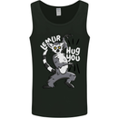 Lemur Hug You Funny Mens Vest Tank Top Black