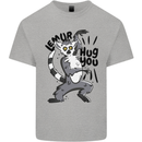 Lemur Hug You Kids T-Shirt Childrens Sports Grey
