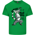 Lemur Hug You Mens Cotton T-Shirt Tee Top Irish Green