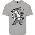 Lemur Hug You Mens Cotton T-Shirt Tee Top Sports Grey