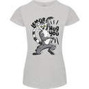 Lemur Hug You Womens Petite Cut T-Shirt Sports Grey