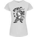 Lemur Hug You Womens Petite Cut T-Shirt White