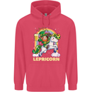 Lepricorn Funny St Patricks Day Leprechaun Childrens Kids Hoodie Heliconia