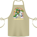 Lepricorn Funny St Patricks Day Leprechaun Cotton Apron 100% Organic Khaki