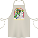 Lepricorn Funny St Patricks Day Leprechaun Cotton Apron 100% Organic Natural