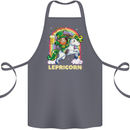 Lepricorn Funny St Patricks Day Leprechaun Cotton Apron 100% Organic Steel