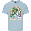 Lepricorn Funny St Patricks Day Leprechaun Kids T-Shirt Childrens Light Blue