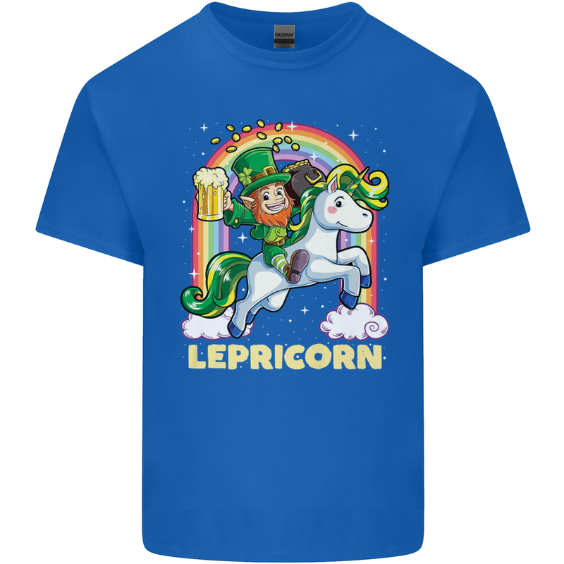 Lepricorn Funny St Patricks Day Leprechaun Kids T-Shirt Childrens Royal Blue