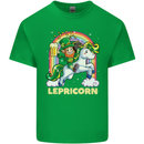 Lepricorn Funny St Patricks Day Leprechaun Mens Cotton T-Shirt Tee Top Irish Green