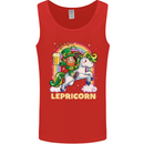 Lepricorn Funny St Patricks Day Leprechaun Mens Vest Tank Top Red