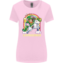 Lepricorn Funny St Patricks Day Leprechaun Womens Wider Cut T-Shirt Light Pink