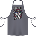 Less Talk More Chalk Funny 9-Ball Pool Cotton Apron 100% Organic Steel