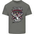 Less Talk More Chalk Funny 9-Ball Pool Kids T-Shirt Childrens Charcoal