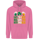 Let's Get Ready Stumble St. Patrick's Day Mens 80% Cotton Hoodie Azelea