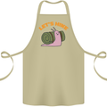 Let's Hike Funny Slug Trekking Walking Cotton Apron 100% Organic Khaki