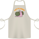 Let's Hike Funny Slug Trekking Walking Cotton Apron 100% Organic Natural