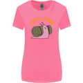Let's Hike Funny Slug Trekking Walking Womens Wider Cut T-Shirt Azalea